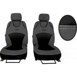 Tricouri auto Active Sport Alcantara A gri deschis (Alcantara-piele)