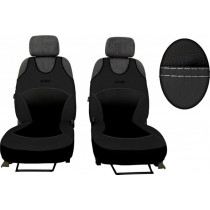 Huse auto Active Sport Alcantara A gri inchis (Alcantara-piele)
