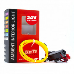 Bandă cu fibră optică LED 1m (ambră) 24V