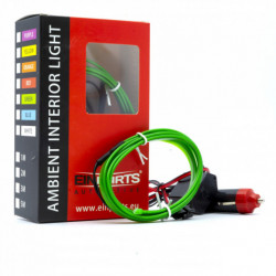Bandă luminoasă cu fibră optică 1m (verde)