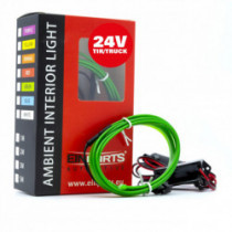 Bandă luminoasă LED 1m (verde) 24V