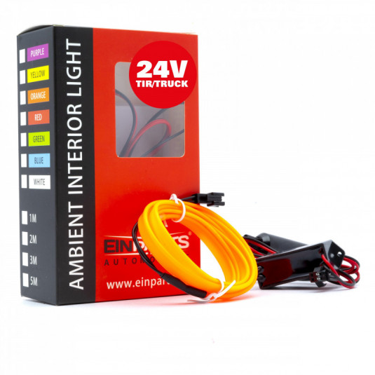 Bandă luminoasă LED 1m (portocalie) 24V