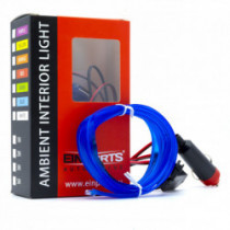 Bandă luminoasă cu fibră optică 2m (albastră)