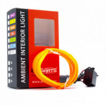 Bandă cu fibre optice LED 2m (portocalie)