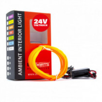 Bandă cu fibră optică LED 2m (portocaliu) 24V