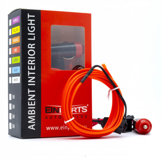 Bandă cu fibre optice LED 2m (roșu)