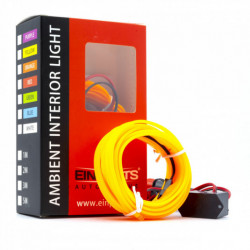 Bandă luminoasă cu fibră optică LED 3m (ambră)