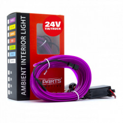 Bandă luminoasă LED 5m (mov) 24V