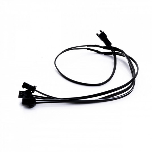 Splitter pentru 3 benzi LED cu fibre optice