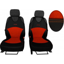Tricouri auto Active Alcantara B roșu cărămiziu (Piele-alcantara)
