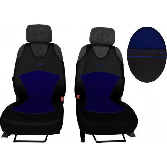 Tricouri auto Active Alcantara B albastru (Piele-alcantara)