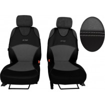 Huse auto Active Alcantara B gri deschis (Piele-alcantara)