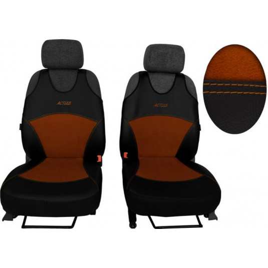 Tricouri auto Active Alcantara B maro (Piele-alcantara)