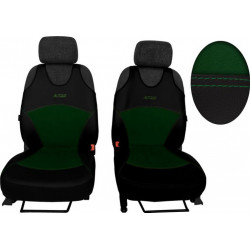 Huse auto Active Alcantara B verzi (Piele-alcantara)