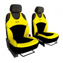 Tricouri auto Active Sport Fabric A galbene (Velour-velour)