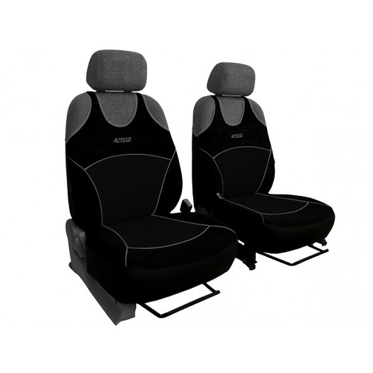 Tricouri auto Active Sport Fabric A negru (Velour-velour)
