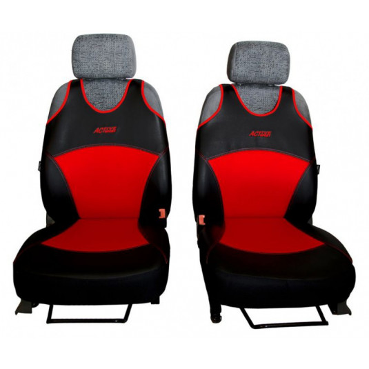 Tricouri auto Active Sport Leather roșu (Piele)