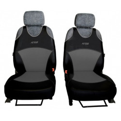Huse auto Active Sport Leather gri (Piele)