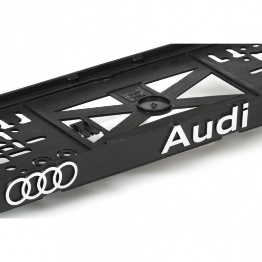 Suport pentru numarul de înmatriculare 3D AUDI