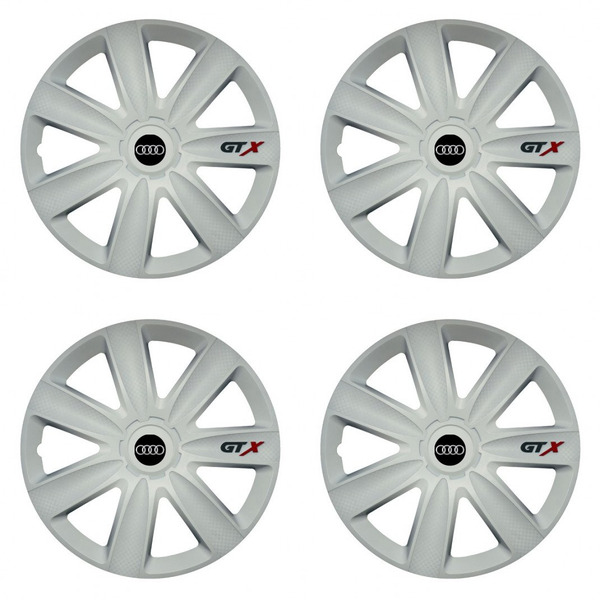 capace pentru Audi 15 GTX carbon white