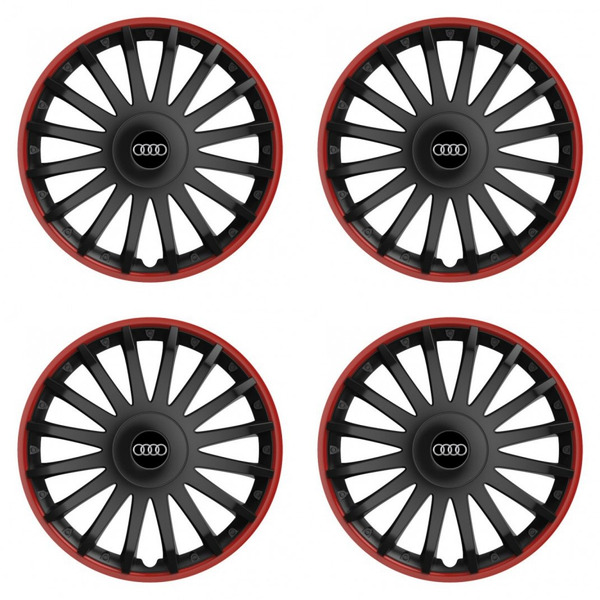capace pentru Audi 15 CRYSTAL RO black