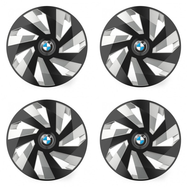 capace de roată pentru BMW 14 Vector RC black and silver