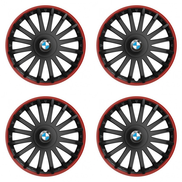 capace pentru BMW 15 CRYSTAL RO black