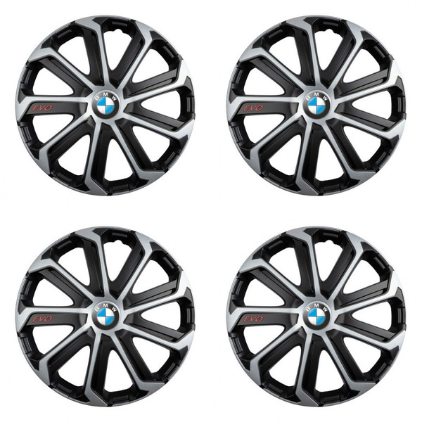 capace pentru BMW 16 Evo black&silver