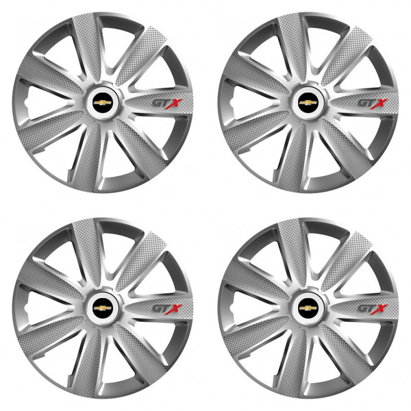 capace pentru Chevrolet 15 GTX CARBON silver