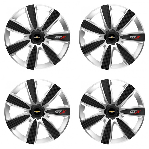 capace pentru Chevrolet 16 GTX CARBON silver/black