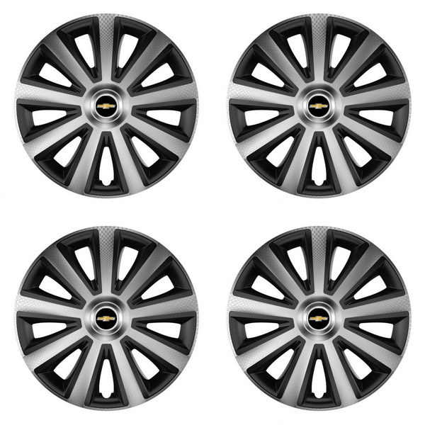 capace pentru Chevrolet 15 Aviator carbon silver&black