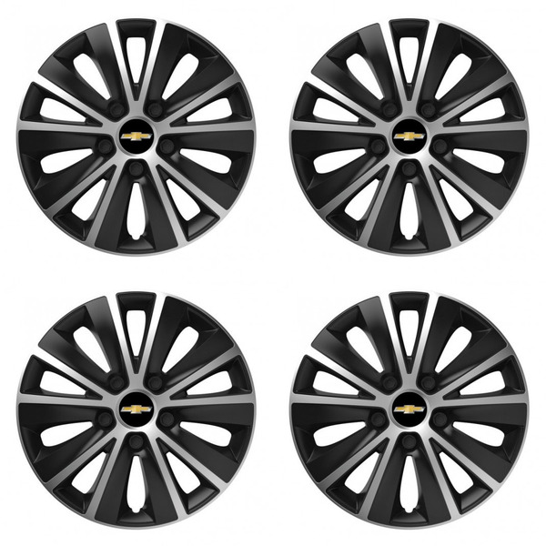 capace pentru Chevrolet 15 RAPIDE silver and black