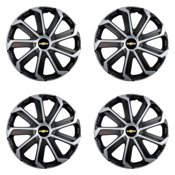 capace pentru Chevrolet 14 Evo black&silver