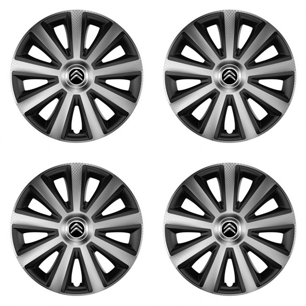 capace pentru Citroen 14 Aviator carbon silver&black