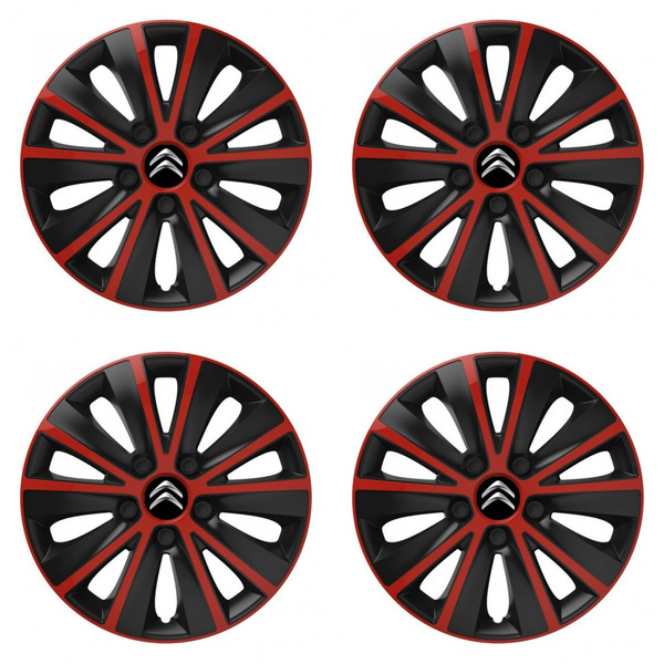 capace pentru Citroen 16 RAPIDE red and black