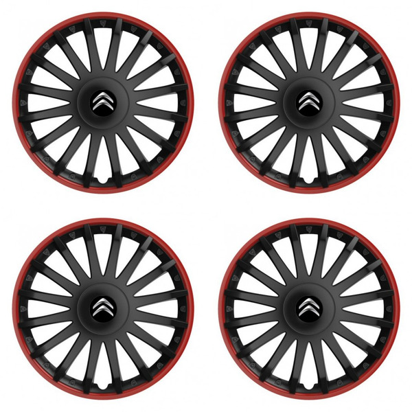 capace pentru Citroen 15 CRYSTAL RO black