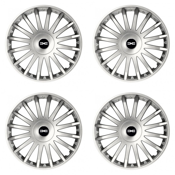 capace pentru Dacia (logo nou) 16 CRYSTAL silver