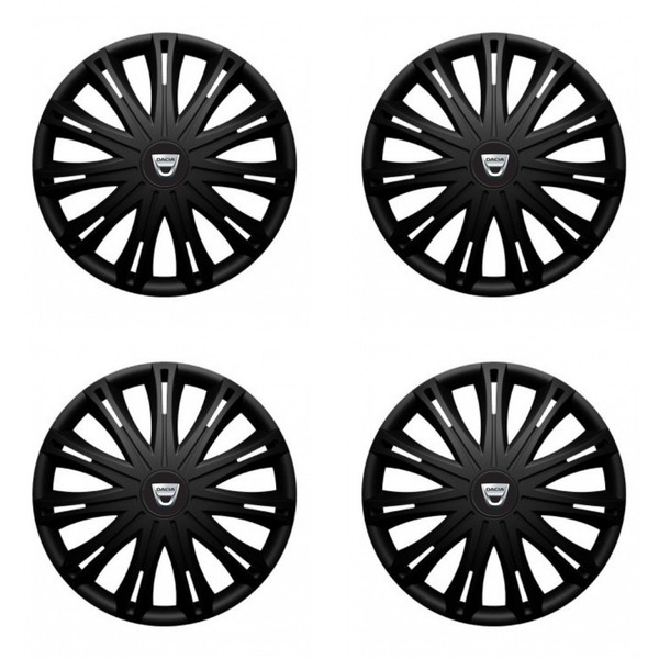 capace pentru Dacia (logo vechi) 17 SPARK BLACK