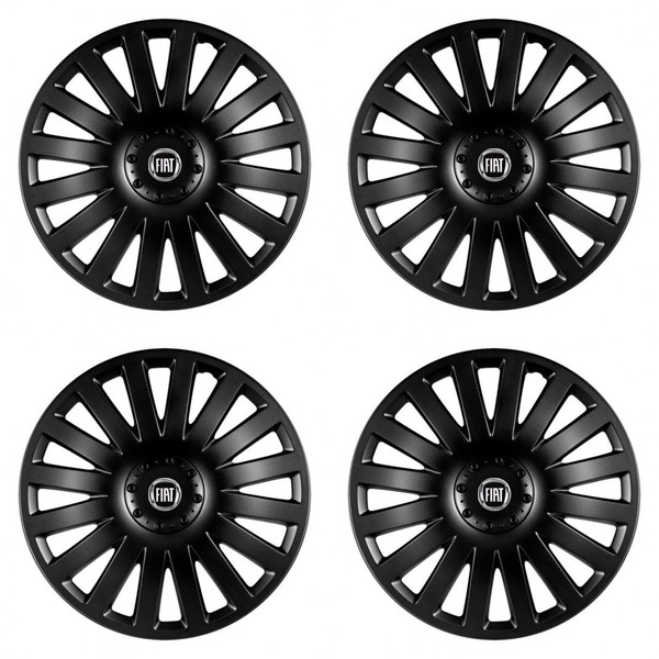 capace pentru Fiat (negru) 14 Smart black