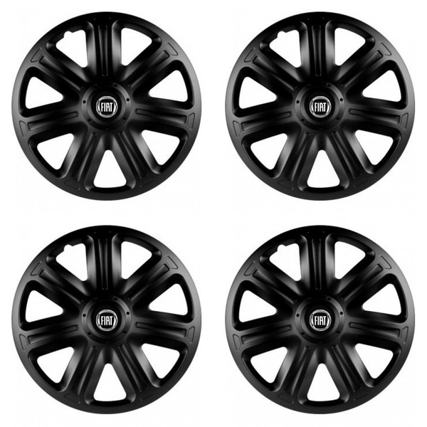 capace pentru Fiat (negru) 14 COMFORT BLACK