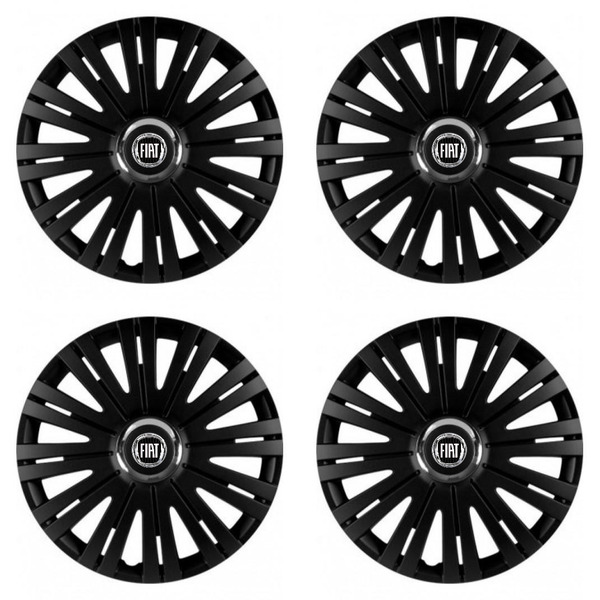 capace pentru Fiat (negru) 16 ACTIVE RC BLACK