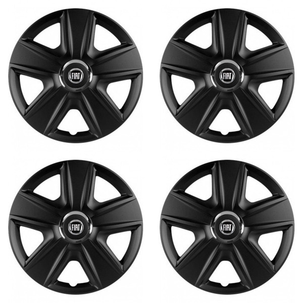 capace pentru Fiat (negru) 15 ESPRIT RC BLACK