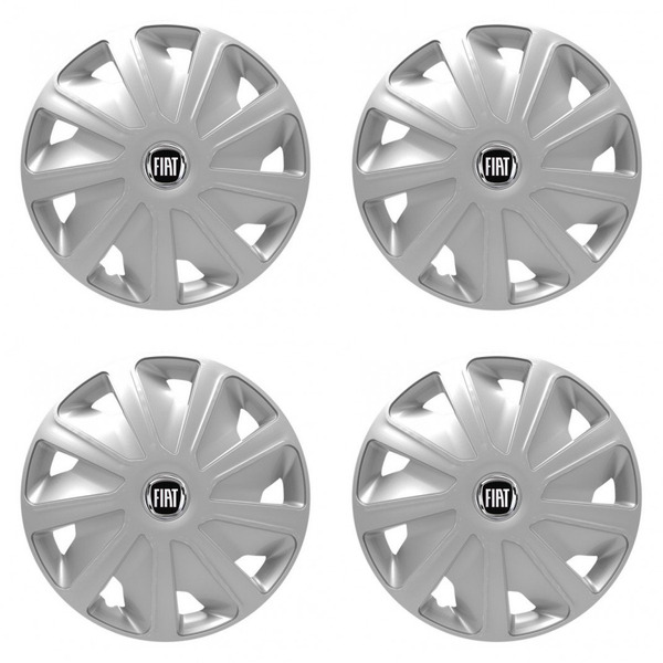 capace pentru Fiat (negru) pentru dube 16 Craft silver