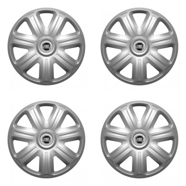 capace pentru Fiat (negru) 15 COMFORT