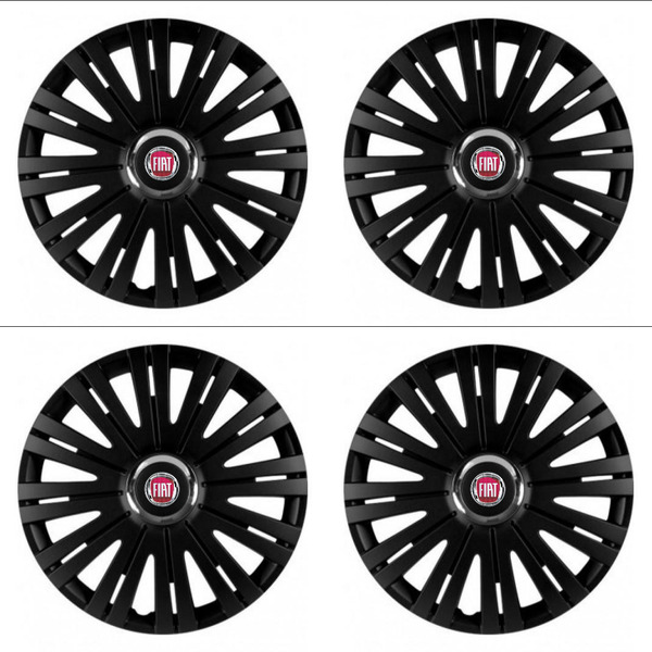 capace pentru Fiat (roșu) 15 ACTIVE RC BLACK