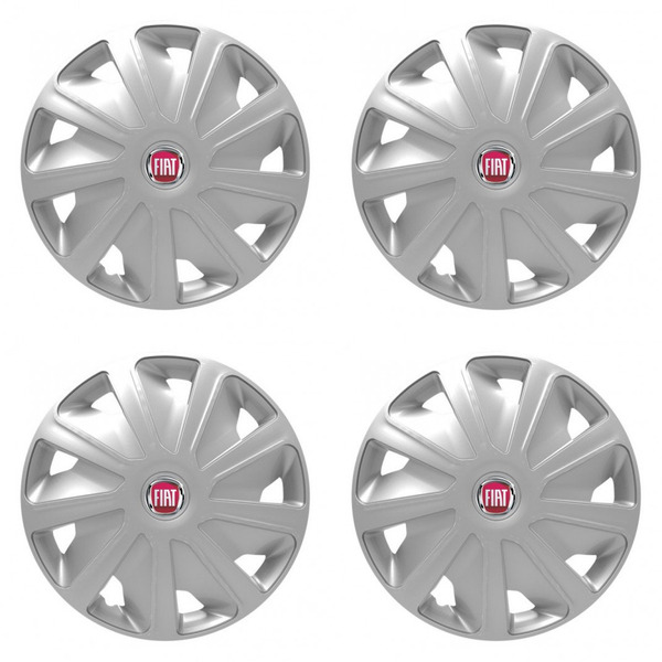 capace pentru Fiat (roșu) pentru dube 15 Craft silver