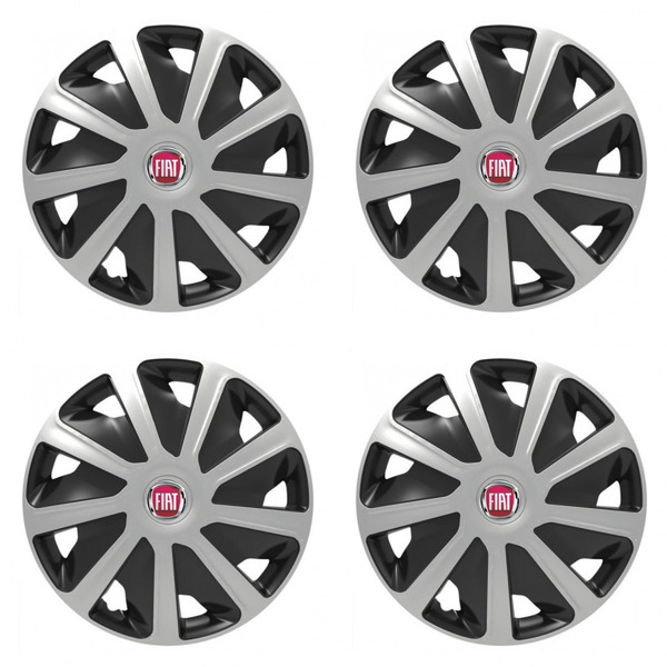 capace pentru Fiat (roșu) pentru dube 16 Craft silver and black