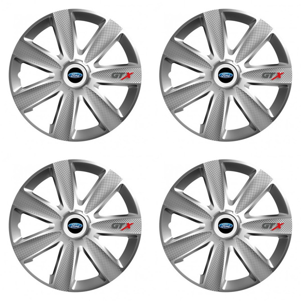 capace pentru Ford 16 GTX CARBON silver