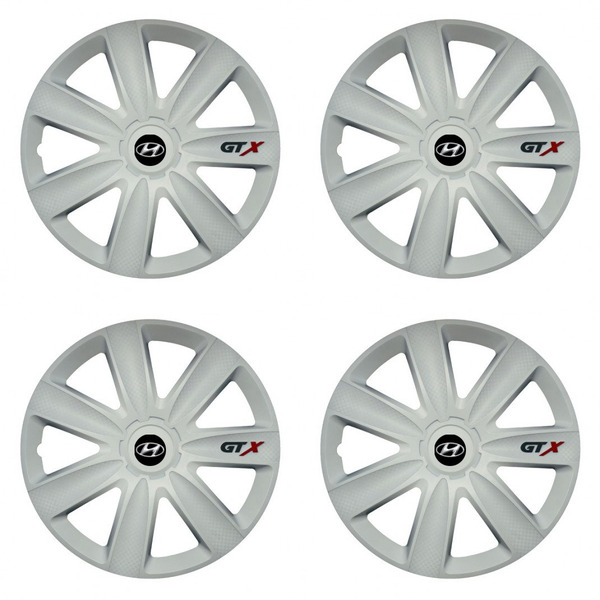capace pentru Hyundai 17 GTX carbon white