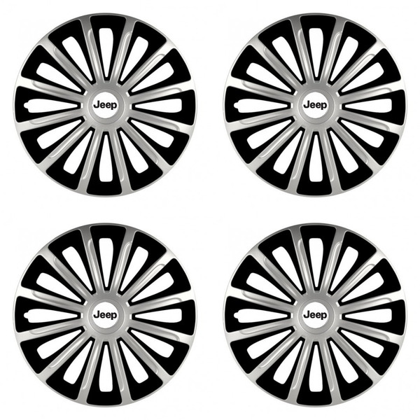 capace pentru Jeep 16 TREND silver and black